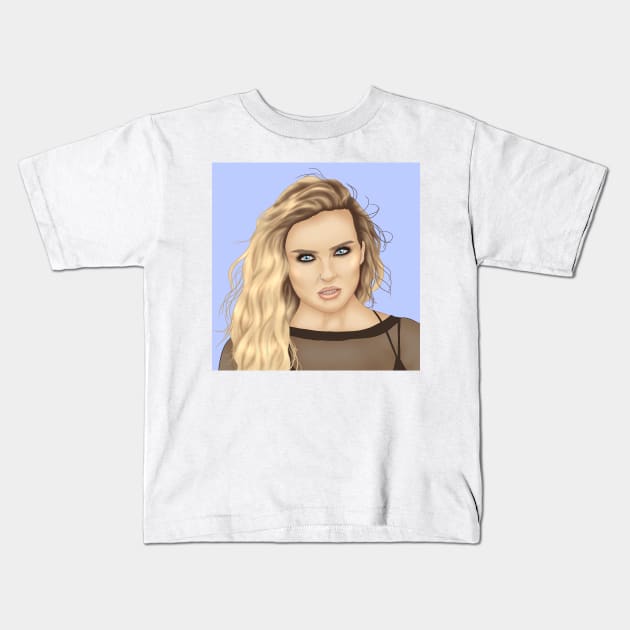 Little Mix - Perrie Edwards Kids T-Shirt by seventhdemigod